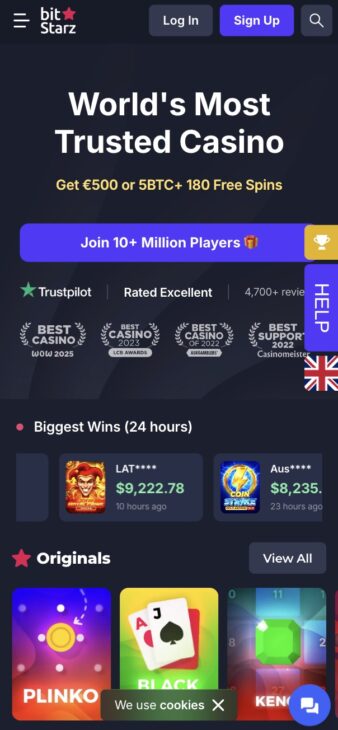 Bitstarz casino on mobile